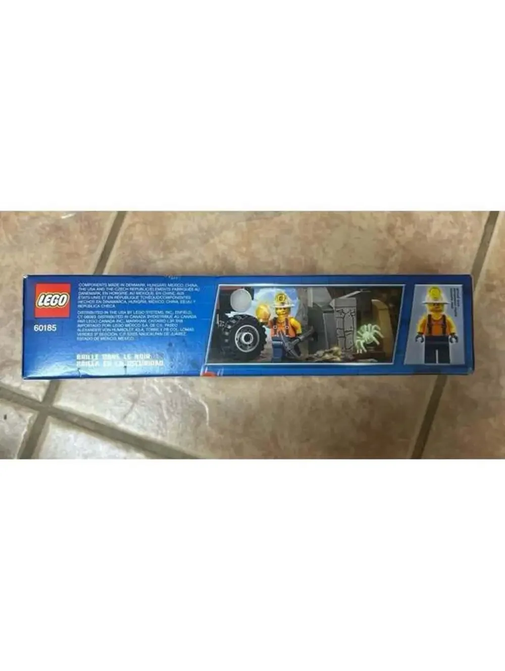 LEGO City 60185 Mining Power Splitter New Sealed Retired Set 127 Pieces